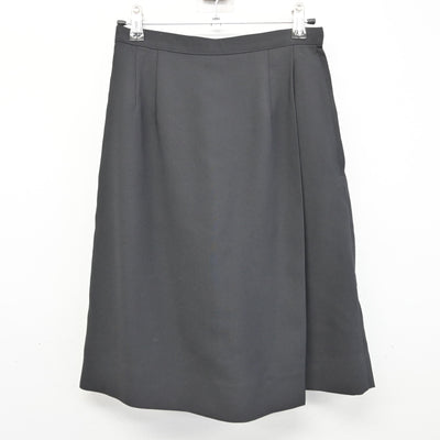 【中古】 事務服 女子制服 2点 (ベスト・スカート) sf091147