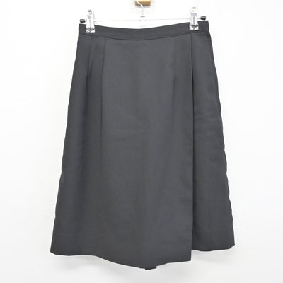 【中古】 事務服 女子制服 2点 (ベスト・スカート) sf091148