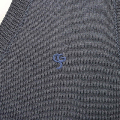 【中古】兵庫県 須磨学園高等学校・中学校 女子制服 3点 (ニットベスト・シャツ・スカート) sf091150