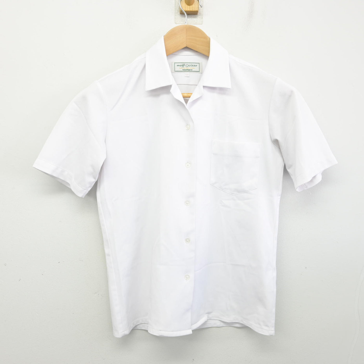 【中古】福岡県 福岡市内中学標準服 女子制服 2点 (シャツ・スカート) sf091159
