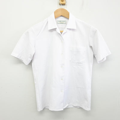 【中古】福岡県 福岡市内中学標準服 女子制服 2点 (シャツ・スカート) sf091159