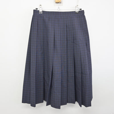 【中古】福岡県 福岡市内中学標準服 女子制服 2点 (シャツ・スカート) sf091159