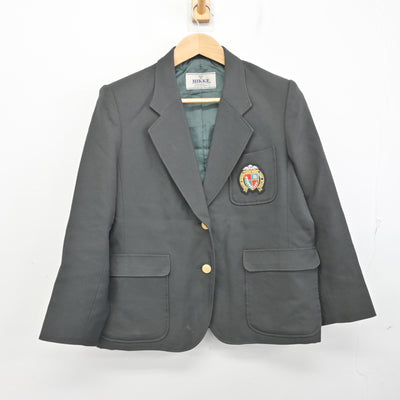 【中古】大阪府 平野高等学校 女子制服 3点 (ブレザー・スカート) sf091161