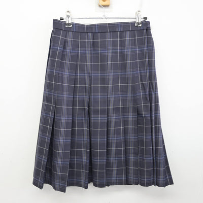 【中古】東京都 青梅総合高等学校 女子制服 5点 (ブレザー・ニット・スカート) sf091164