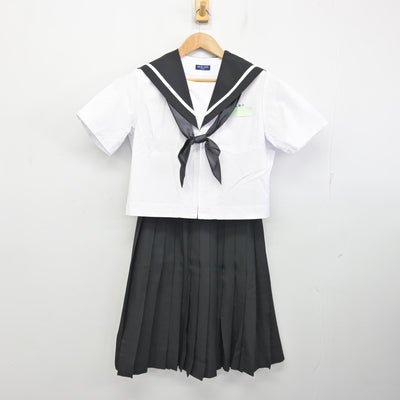 【中古】愛知県 高岡中学校 女子制服 4点 (セーラー服・セーラー服・スカート) sf091167