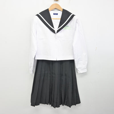【中古】愛知県 高岡中学校 女子制服 4点 (セーラー服・セーラー服・スカート) sf091167