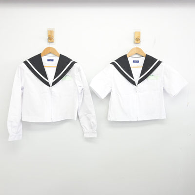 【中古】愛知県 高岡中学校 女子制服 2点 (セーラー服・セーラー服) sf091168