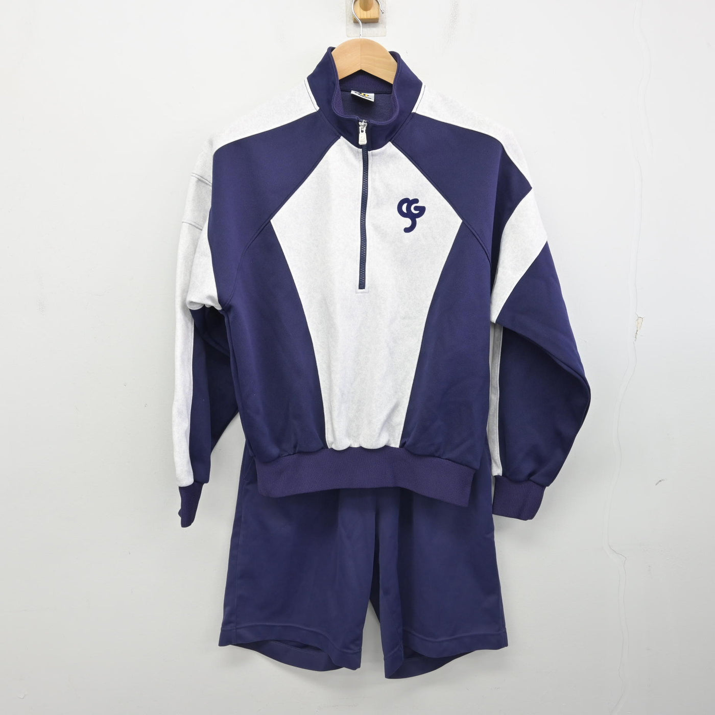 【中古】兵庫県 須磨学園高等学校・中学校 女子制服 2点 (ジャージ 上・体操服 下) sf091170