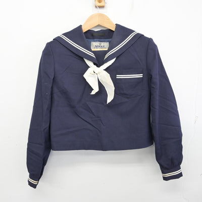 【中古】茨城県 泉丘中学校 女子制服 3点 (セーラー服・スカート) sf091172
