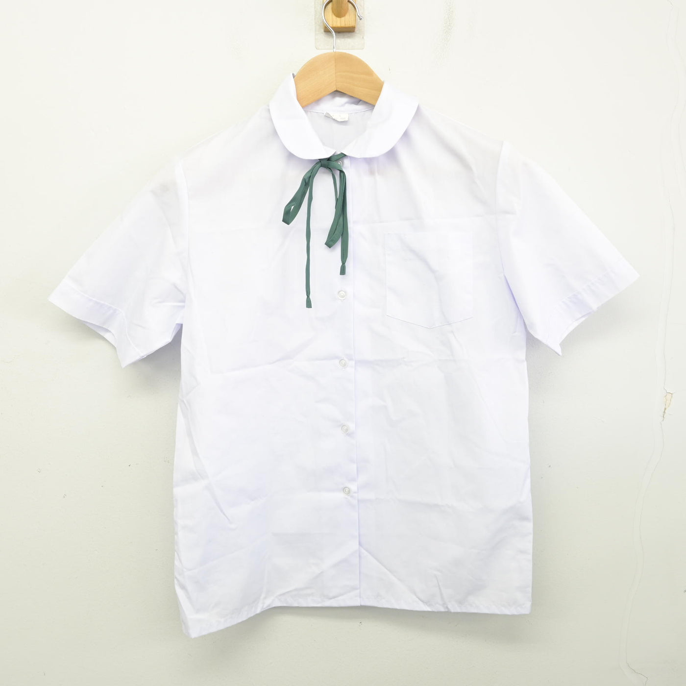 【中古】茨城県 泉丘中学校 女子制服 3点 (シャツ・スカート) sf091173