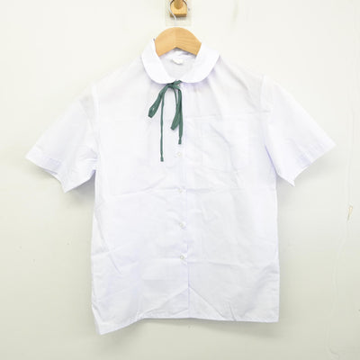 【中古】茨城県 泉丘中学校 女子制服 3点 (シャツ・スカート) sf091173