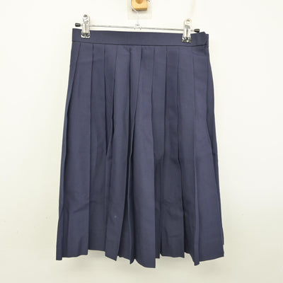 【中古】茨城県 泉丘中学校 女子制服 3点 (シャツ・スカート) sf091173