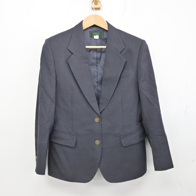 【中古】広島県 舟入高等学校 女子制服 3点 (ブレザー・スカート) sf091178