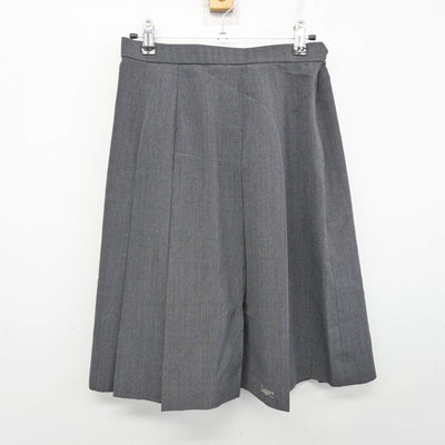 【中古】広島県 舟入高等学校 女子制服 3点 (ニット・スカート) sf091179