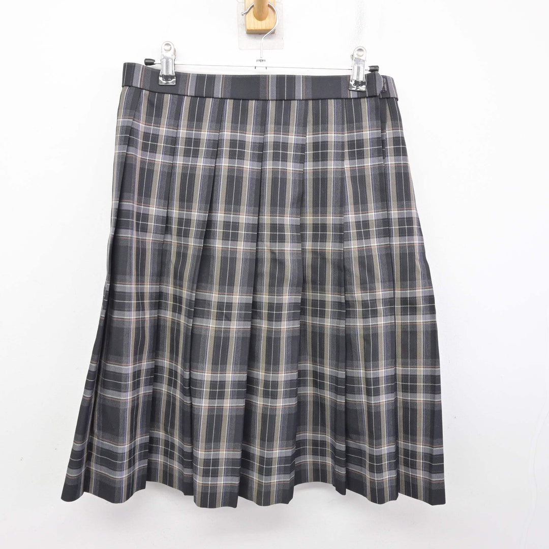 中古】栃木県 栃木翔南高等学校 女子制服 4点 (ブレザー・ニット