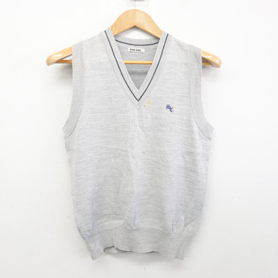 【中古】宮城県 仙台商業高等学校 女子制服 2点 (ニットベスト・スカート) sf091184