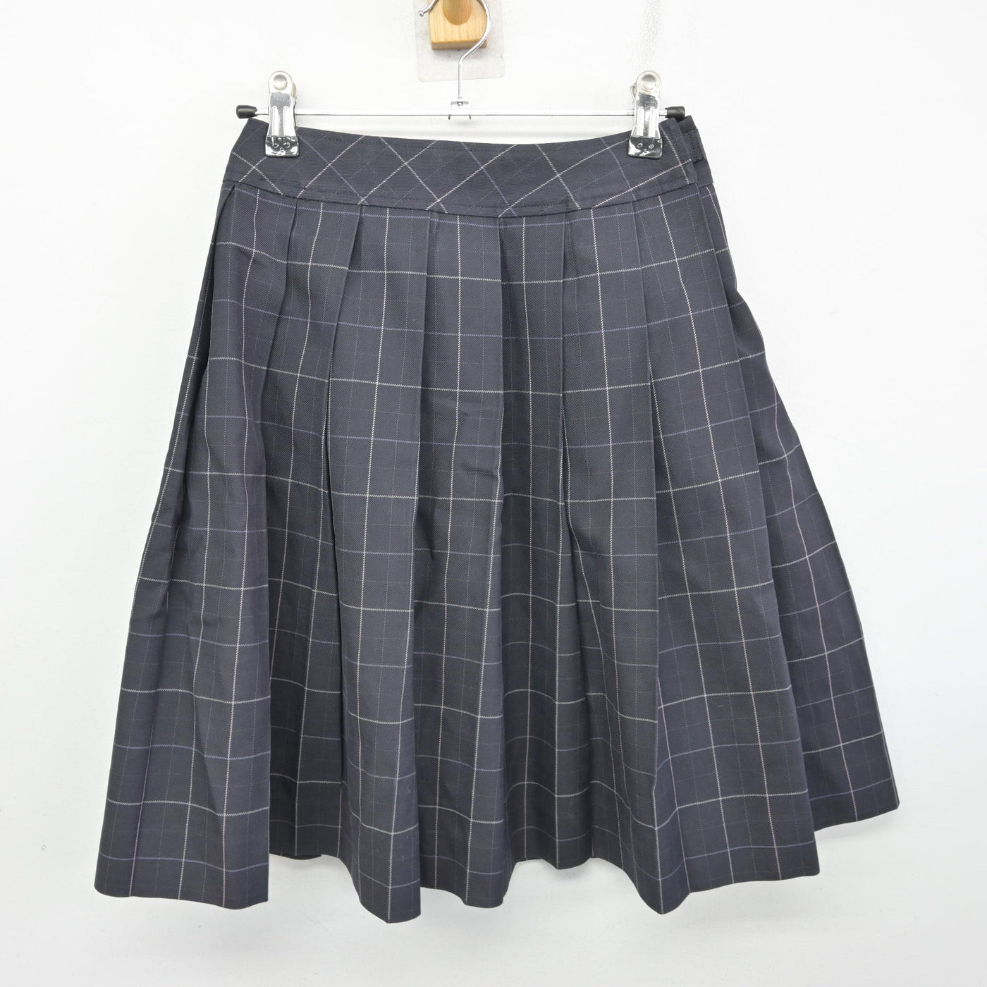 【中古】宮城県 仙台商業高等学校 女子制服 2点 (ニットベスト・スカート) sf091184
