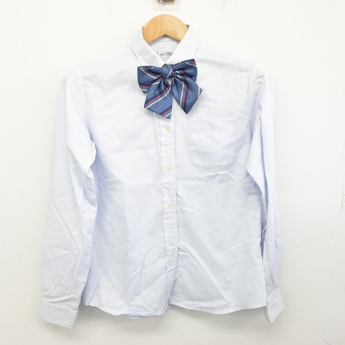 【中古】茨城県 鹿島学園高等学校 女子制服 6点 (ブレザー・シャツ・スカート) sf091187