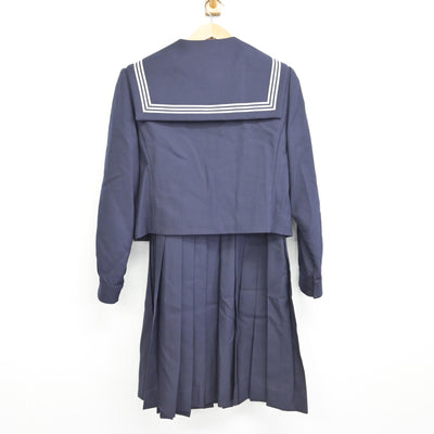 【中古】北海道 北海道旭川商業高等学校 女子制服 3点 (セーラー服・ジャンパースカート) sf091191