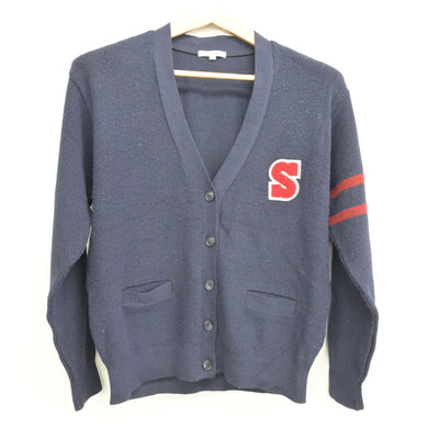 【中古】岡山県 西大寺高等学校 女子制服 2点 (ニット・スカート) sf091194