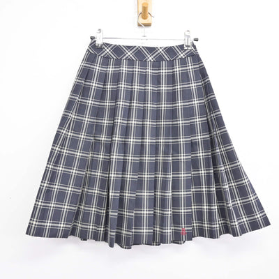 【中古】岡山県 西大寺高等学校 女子制服 2点 (ニット・スカート) sf091194