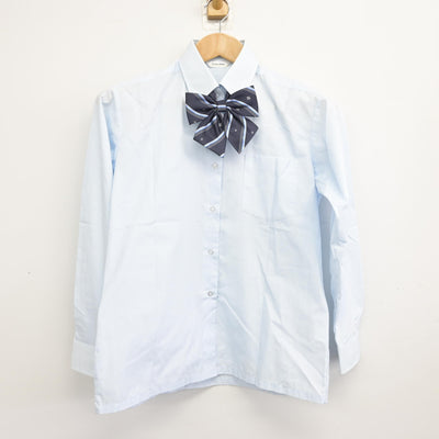 【中古】 ヒューマンキャンパス高等学校 女子制服 3点 (シャツ・スカート) sf091197