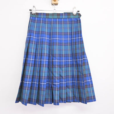 【中古】 ヒューマンキャンパス高等学校 女子制服 3点 (シャツ・スカート) sf091197