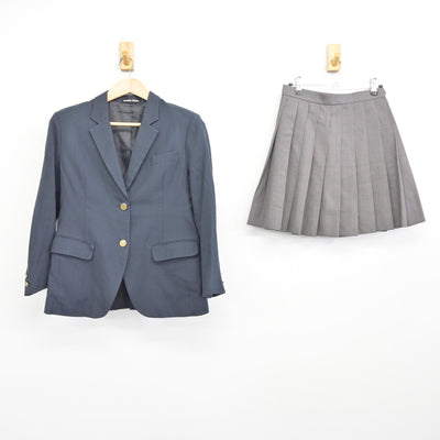 【中古】東京都 文京高等学校 女子制服 2点 (ブレザー・スカート) sf091204