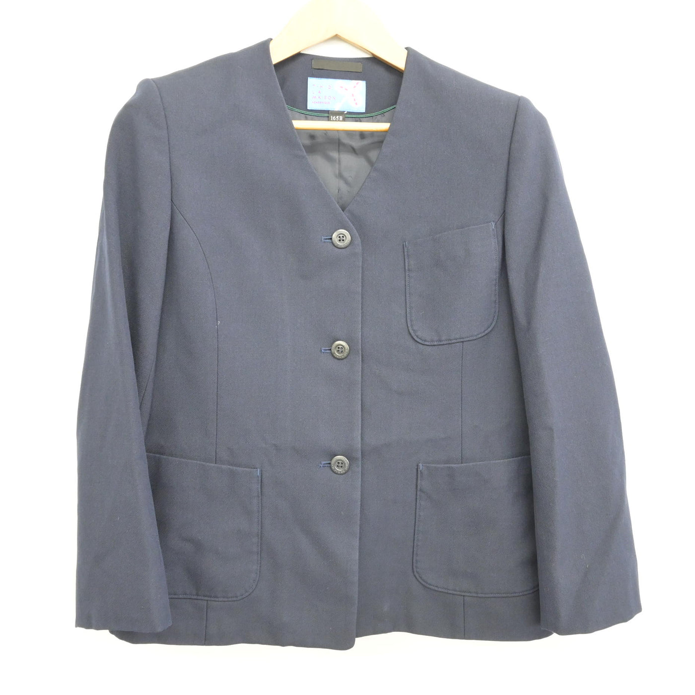 【中古】北海道 早来中学校 女子制服 2点 (ブレザー・ベスト) sf091206