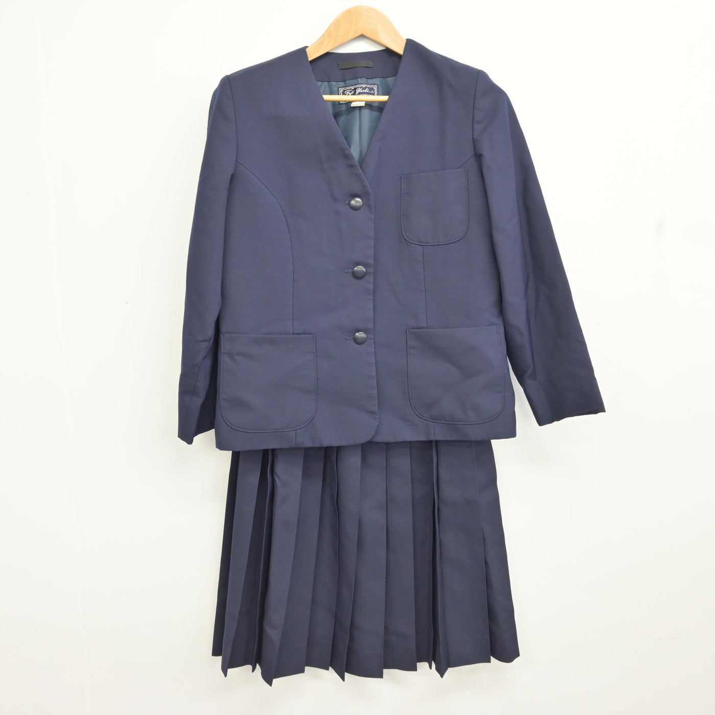 【中古】北海道 早来中学校 女子制服 3点 (ブレザー・ベスト・スカート) sf091207