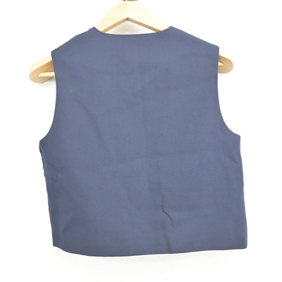 【中古】北海道 早来中学校 女子制服 1点 (ベスト) sf091208