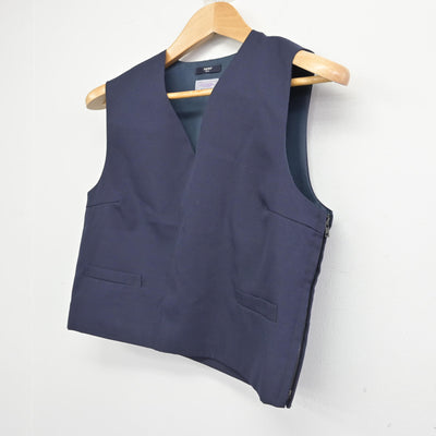 【中古】北海道 早来中学校 女子制服 1点 (ベスト) sf091208