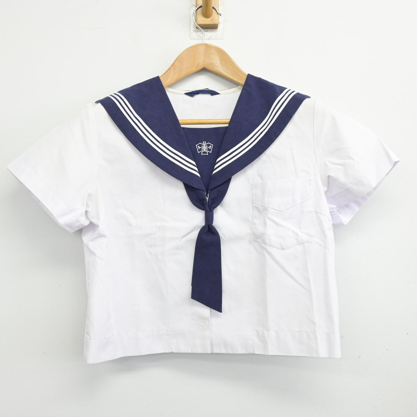 【中古】鹿児島県 鹿児島市立南中学校/旧制服 女子制服 3点 (セーラー服・スカート) sf091229