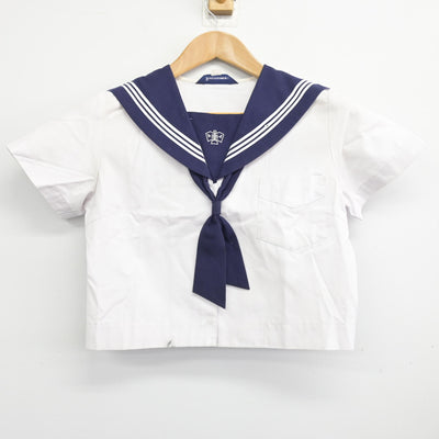 【中古】鹿児島県 鹿児島市立南中学校/旧制服 女子制服 3点 (セーラー服・スカート) sf091230