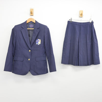 【中古】神奈川県 平塚学園高等学校 女子制服 2点 (ブレザー・スカート) sf091235