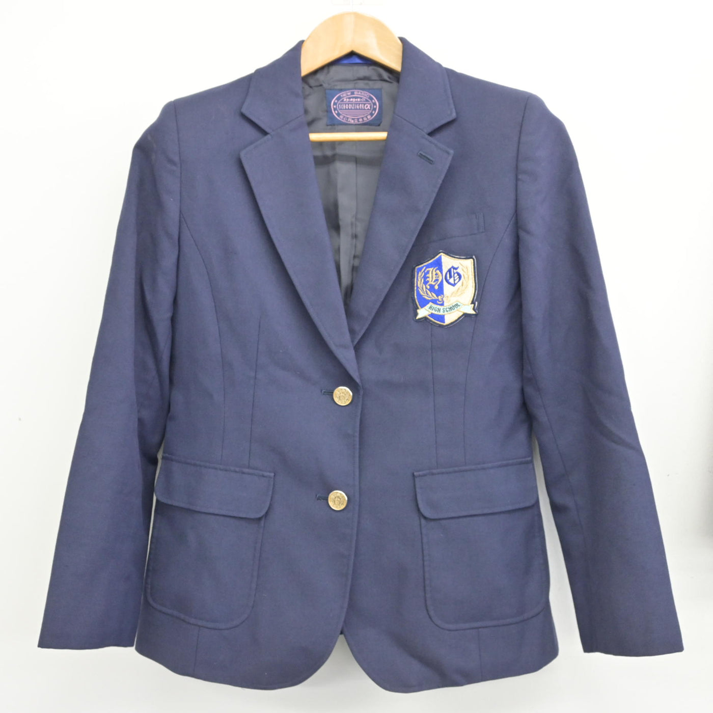 【中古】神奈川県 平塚学園高等学校 女子制服 2点 (ブレザー・スカート) sf091235