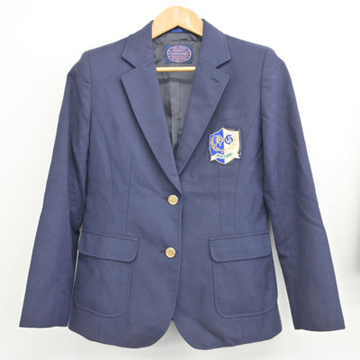 【中古】神奈川県 平塚学園高等学校 女子制服 2点 (ブレザー・スカート) sf091235