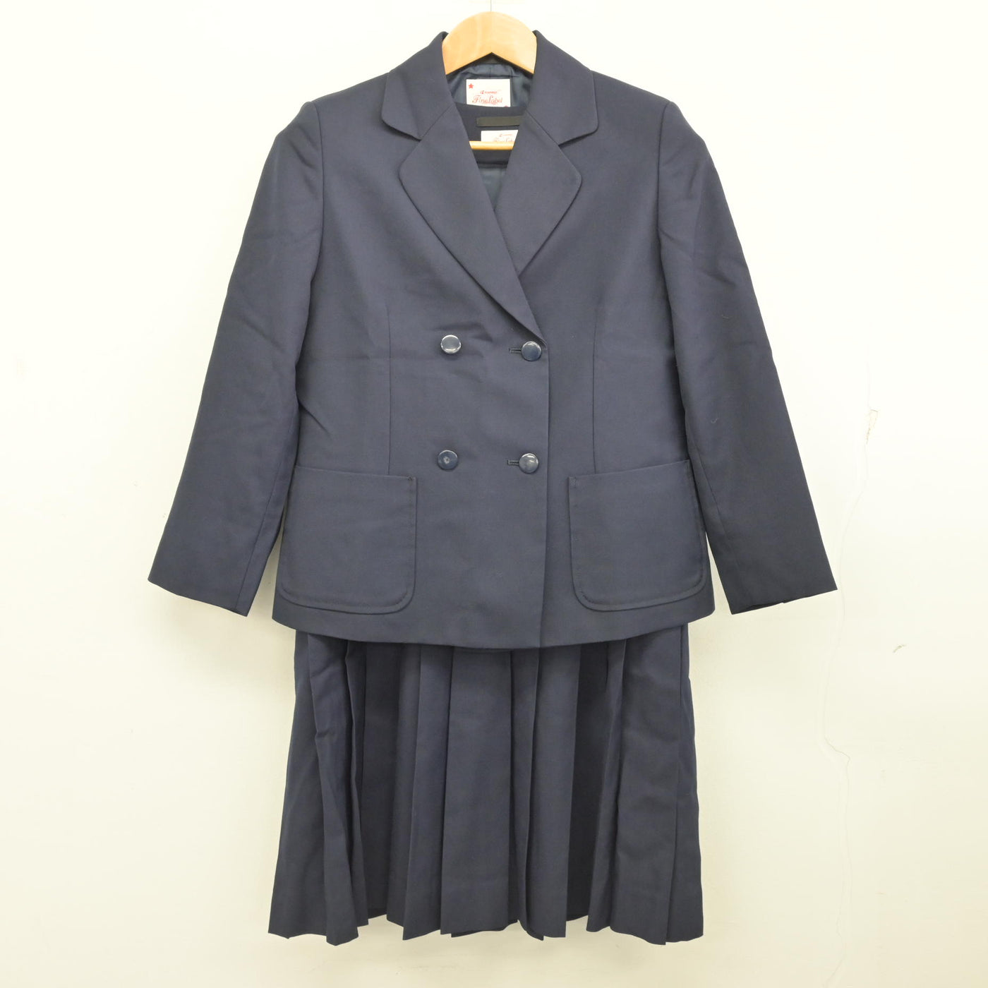 【中古】神奈川県 江陽中学校 女子制服 2点 (ブレザー・ジャンパースカート) sf091236