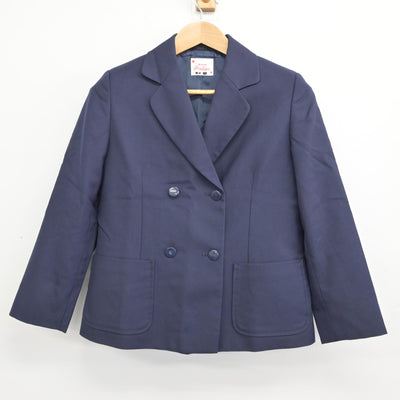 【中古】神奈川県 江陽中学校 女子制服 2点 (ブレザー・ジャンパースカート) sf091236