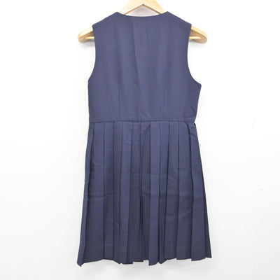 【中古】神奈川県 江陽中学校 女子制服 1点 (ジャンパースカート) sf091238