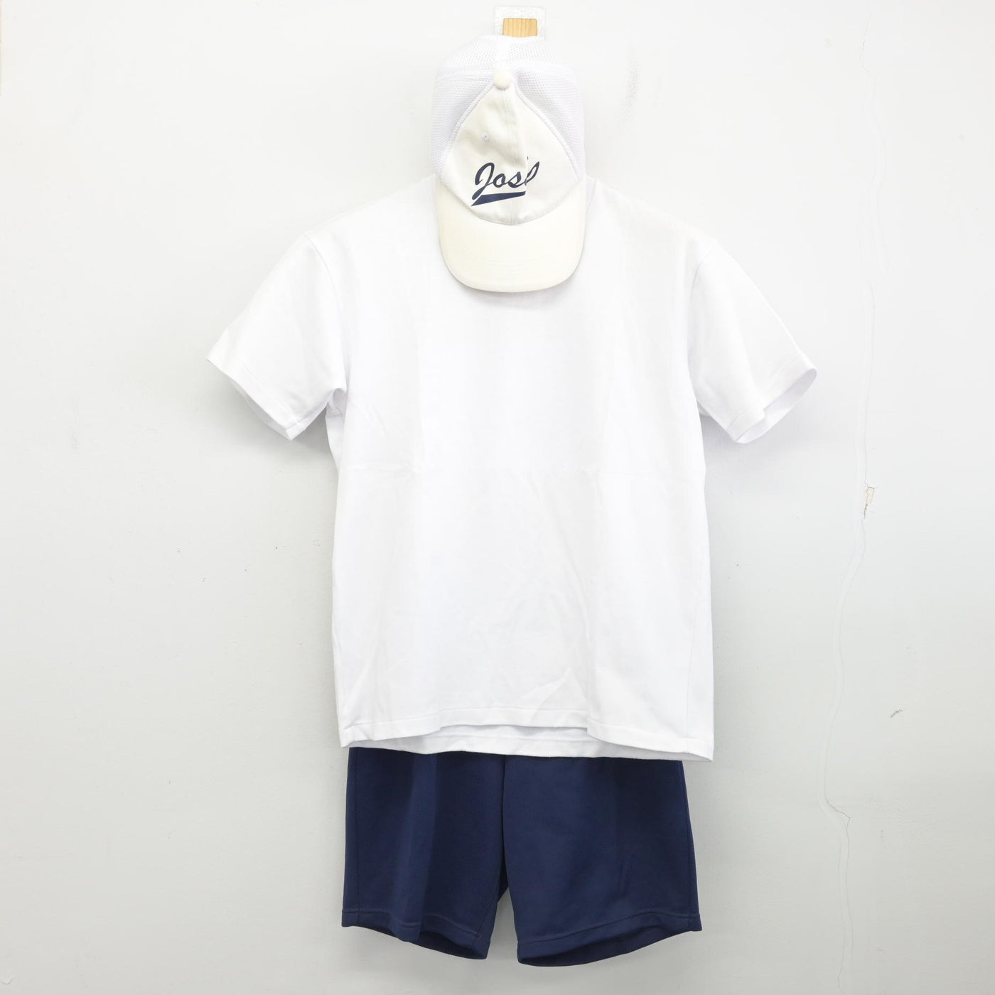 【中古】福岡県 城西中学校 女子制服 3点 (体操服 上・体操服 下) sf091241