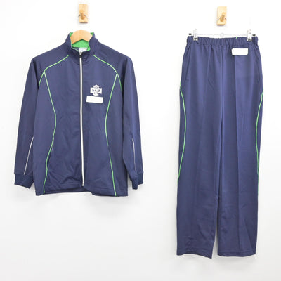 【中古】福岡県 城西中学校 女子制服 2点 (ジャージ 上・ジャージ 下) sf091242