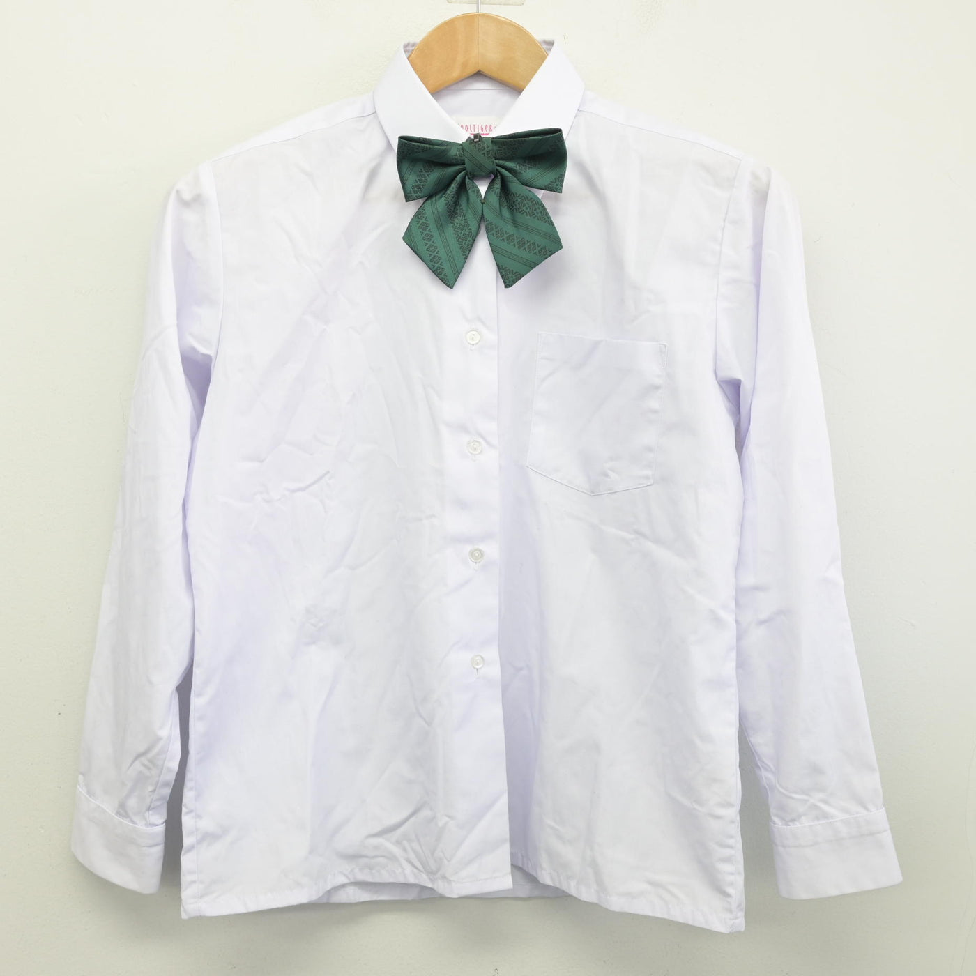 【中古】福岡県 福岡市内中学新標準服 女子制服 5点 (ブレザー・シャツ・スカート) sf091249
