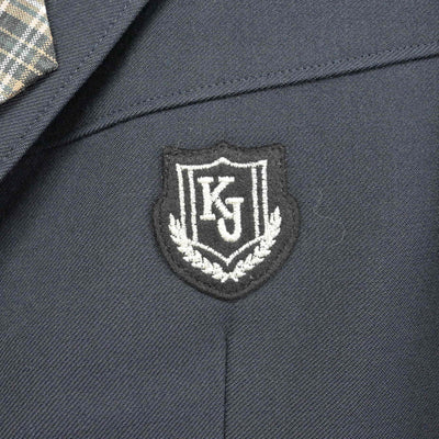 【中古】鹿児島県 鹿児島情報高等学校 女子制服 4点 (ブレザー・シャツ・スカート) sf091250