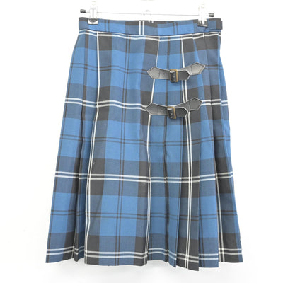 【中古】福島県 会津高等学校 女子制服 2点 (シャツ・スカート) sf091253