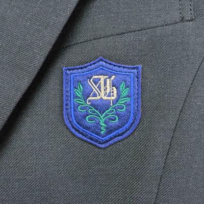 【中古】 自然学園高等学校 女子制服 4点 (ブレザー・シャツ・スカート) sf091254