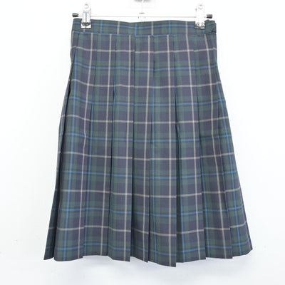 【中古】 自然学園高等学校 女子制服 2点 (ニットベスト・スカート) sf091255
