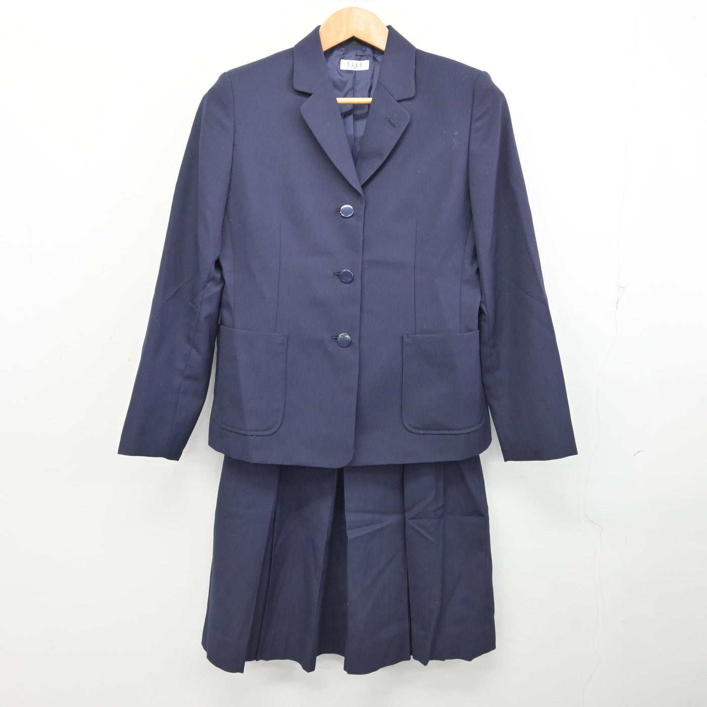 【中古】神奈川県 横須賀高等学校 女子制服 6点 (ブレザー・スカート) sf091257