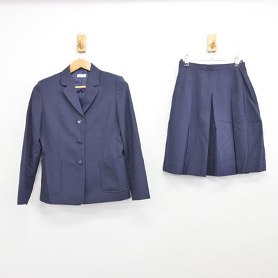 【中古】神奈川県 横須賀高等学校 女子制服 6点 (ブレザー・スカート) sf091257