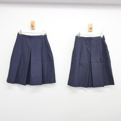 【中古】神奈川県 横須賀高等学校 女子制服 6点 (ブレザー・スカート) sf091257